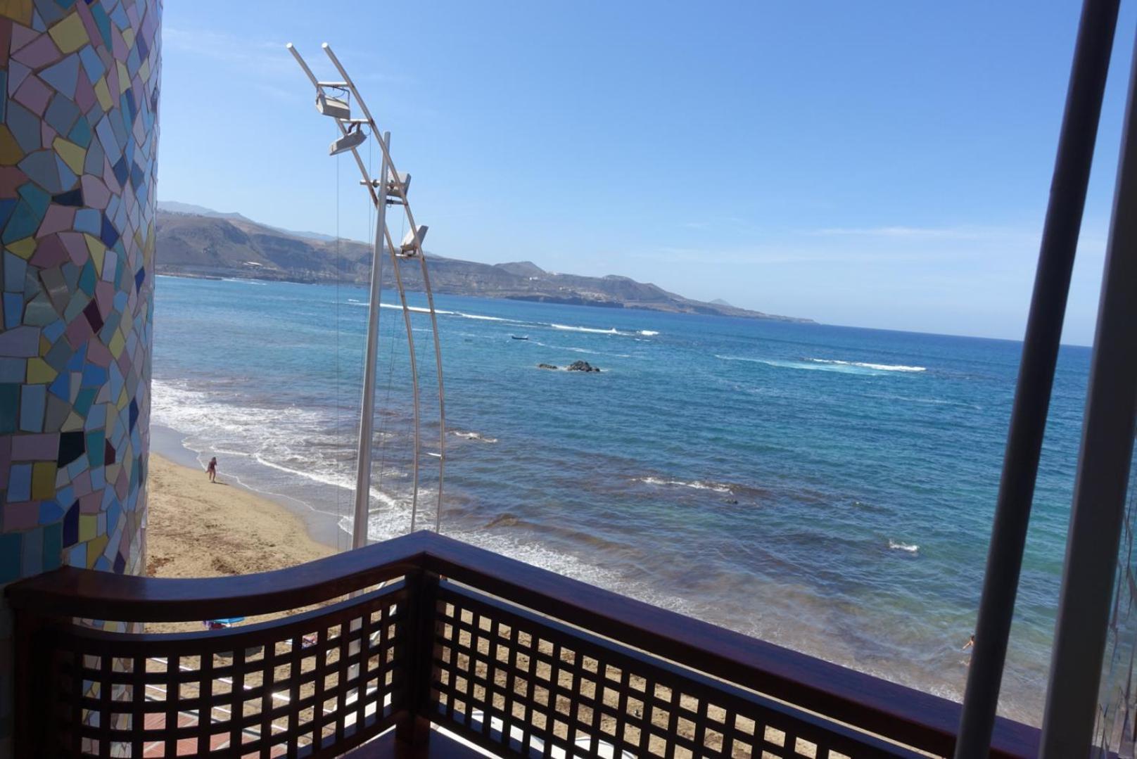 Estudio Luminoso, Primera Linea De Playa De Las Canteras Las Palmas de Gran Canaria Exterior foto